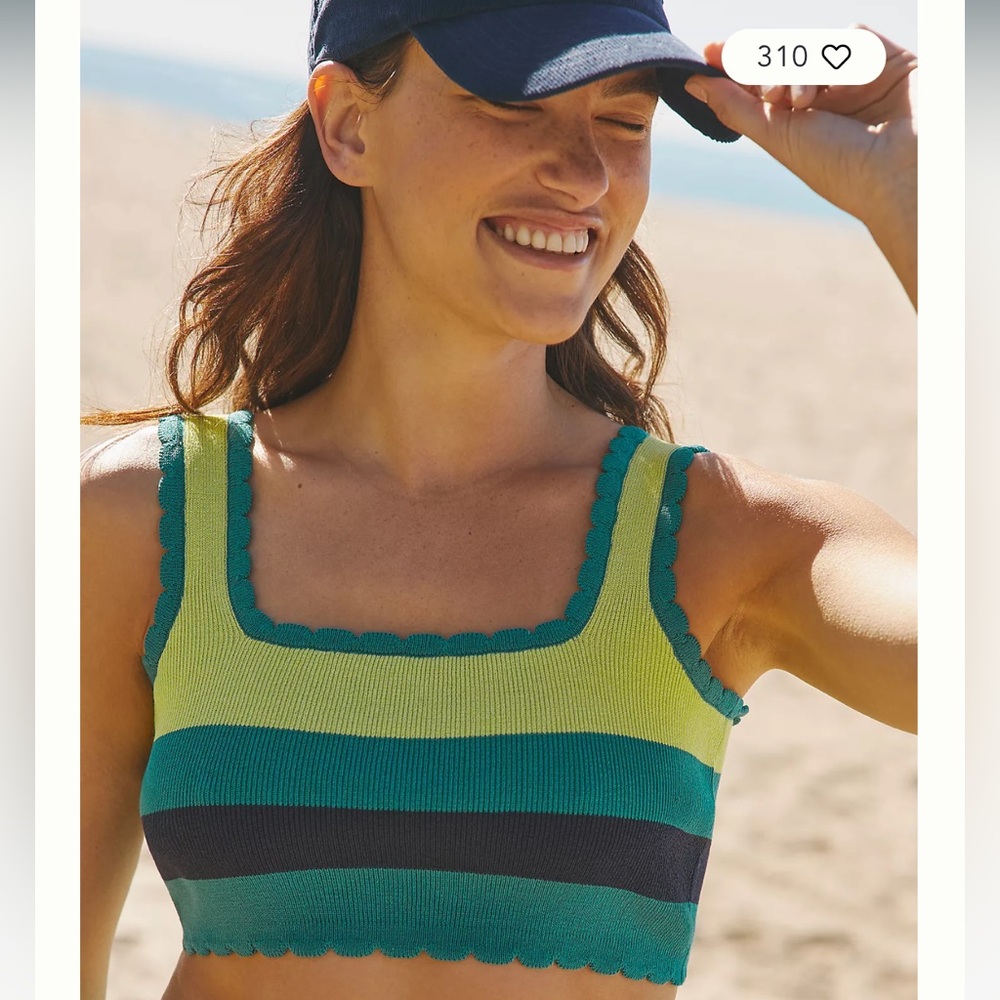 Anthropologie Color Block Tank